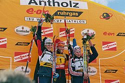 Антхольц, гонка преследования, 2006 год.